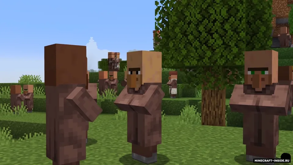 Raced Villagers — Minecraft resurs pak, rasm 2