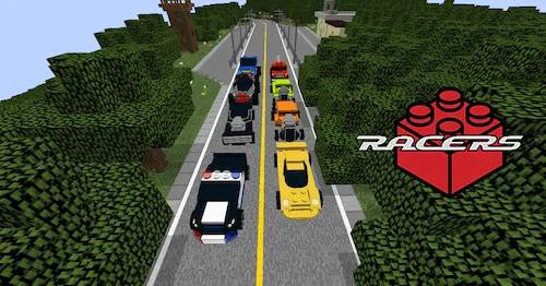 BrickRacers — Minecraft mod, rasm 1