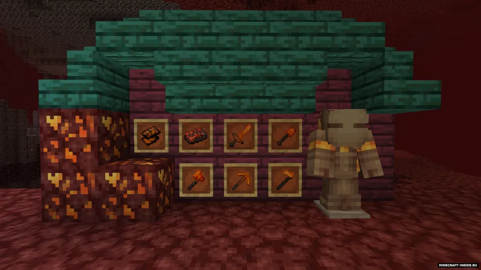 Lava Pack — Minecraft resurs pak, rasm 1