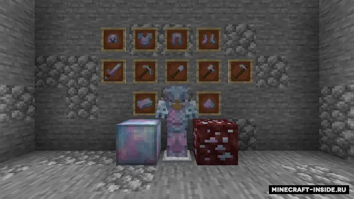 Opal to Netherite — Minecraft resurs pak, rasm 2