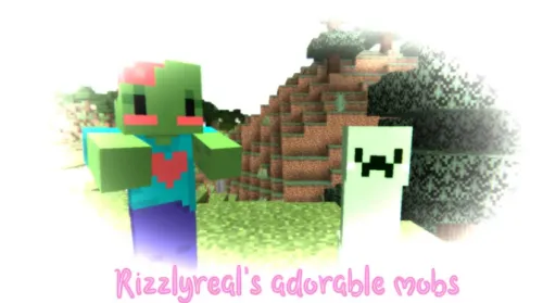 RizzlyReal's Adorable Mobs — Minecraft resurs pak, rasm 1