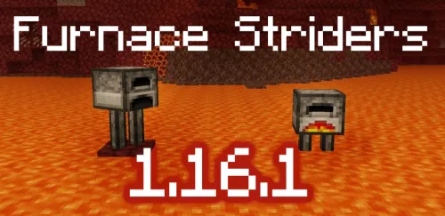 Furnace Striders — Minecraft resurs pak, rasm 1