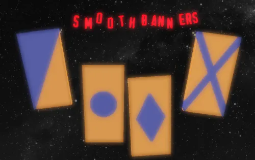 Smooth banners — Minecraft resurs pak, rasm 1
