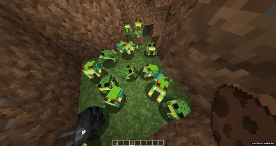 Minecraft'dagi qurbaqalar — Minecraft resurs pak, rasm 4