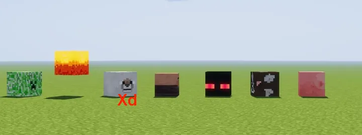 Block Mobs — Minecraft resurs pak, rasm 2