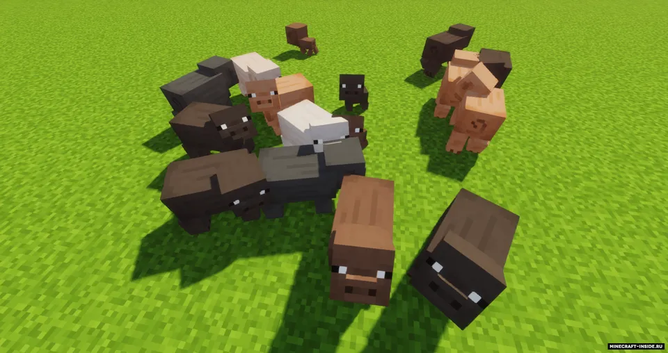 More Animal Variants — Minecraft resurs pak, rasm 2