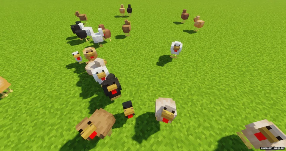 More Animal Variants — Minecraft resurs pak, rasm 4
