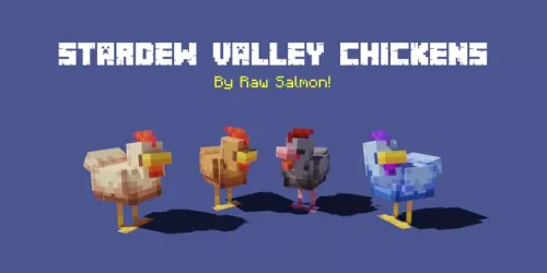 Stardew Valley Chickens — Minecraft resurs pak, rasm 1