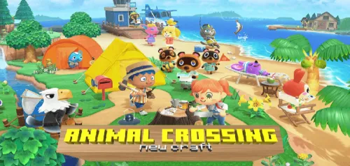 Animal Crossing: New Craft — Minecraft resurs pak, rasm 1