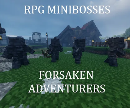 RPG Minibosses - Forsaken Adventurers — Minecraft mod, rasm 1