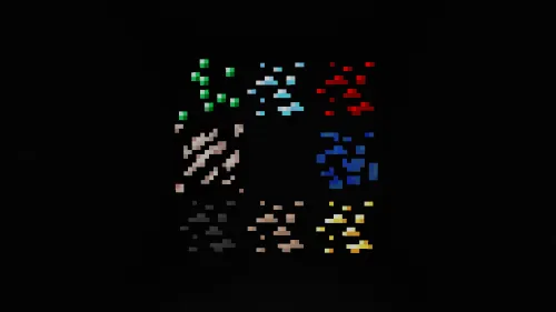 Glowing Ores — Minecraft resurs pak, rasm 1