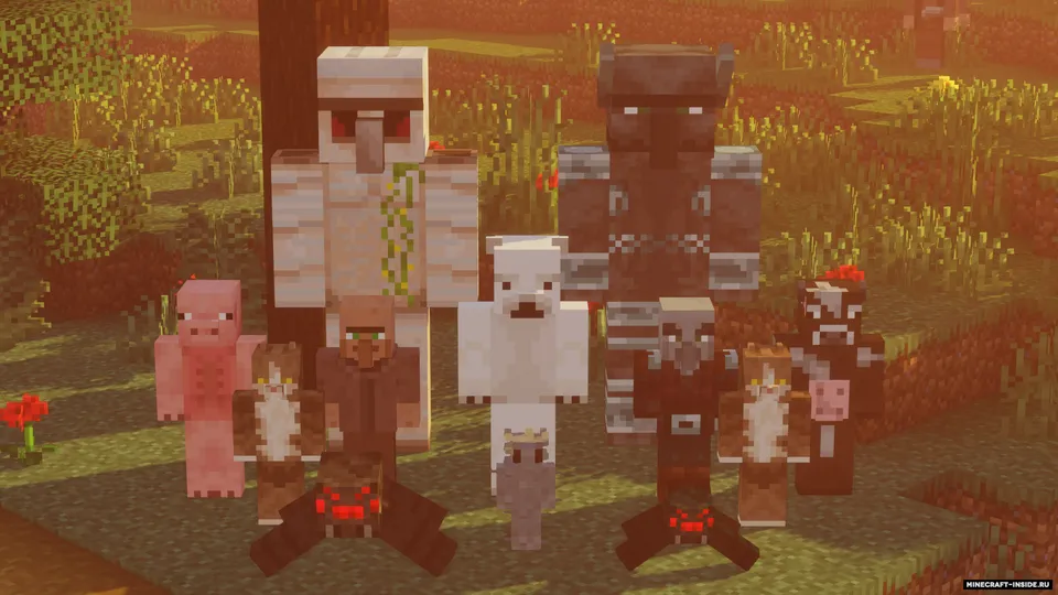 PlayerModelMobs — Minecraft resurs pak, rasm 3