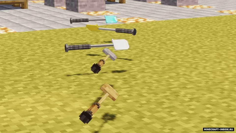 3D Tools & Swords — Minecraft resurs pak, rasm 2