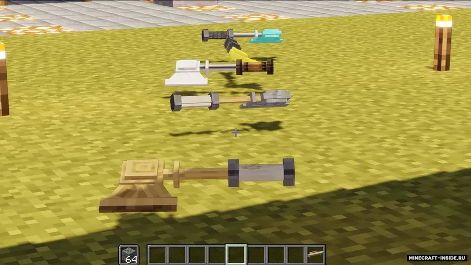 3D Tools & Swords — Minecraft resurs pak, rasm 5
