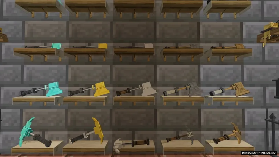 3D Tools & Swords — Minecraft resurs pak, rasm 6