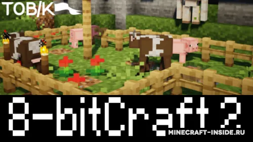 8-bitCraft 2 — Minecraft resurs pak, rasm 1