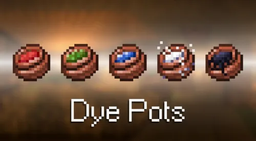 Dye Pots — Minecraft resurs pak, rasm 1