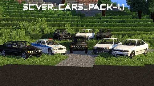 Scver Cars Pack — Minecraft mod, rasm 1