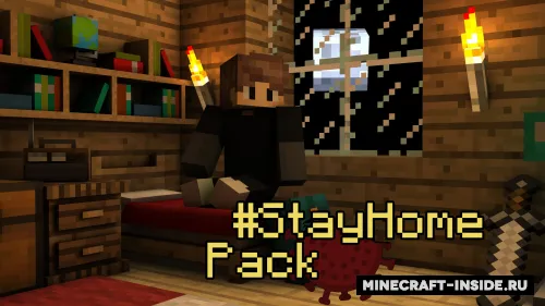 StayHomePack — Minecraft resurs pak, rasm 1
