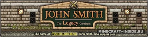 John Smith Legacy — Minecraft resurs pak, rasm 1