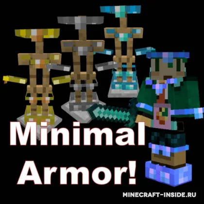 Minimal Armor — Minecraft resurs pak, rasm 1