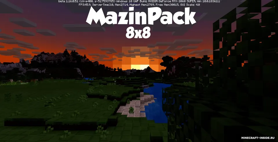Mazin — Minecraft resurs pak, rasm 2