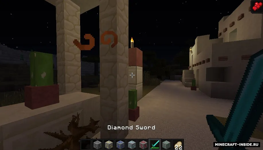 Default-F — Minecraft resurs pak, rasm 4