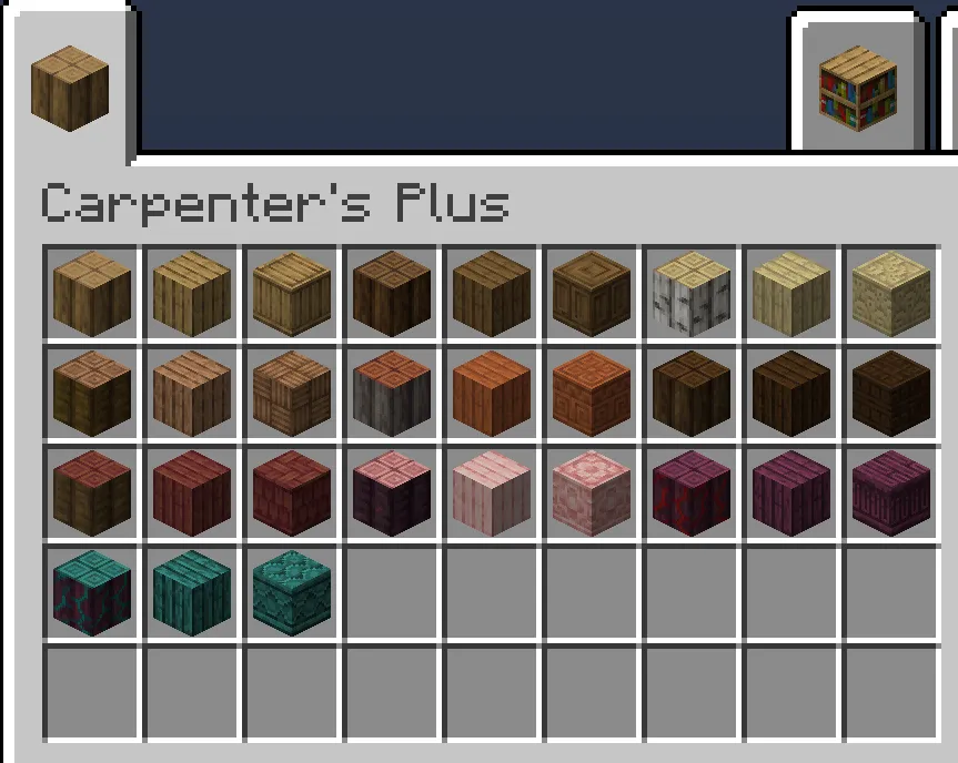 Carpenter's Plus — Minecraft mod, rasm 5