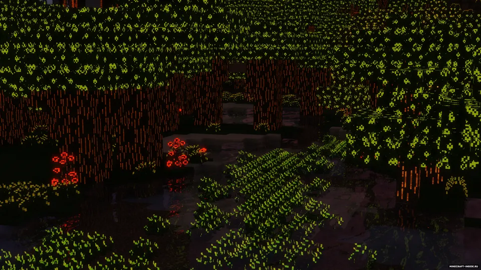 Fluorescence — Minecraft resurs pak, rasm 2
