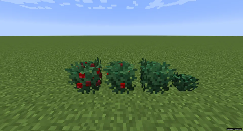 Crops 3D — Minecraft resurs pak, rasm 3