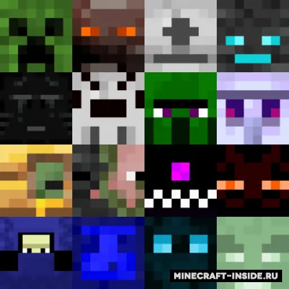 Various Mobs — Minecraft resurs pak, rasm 1