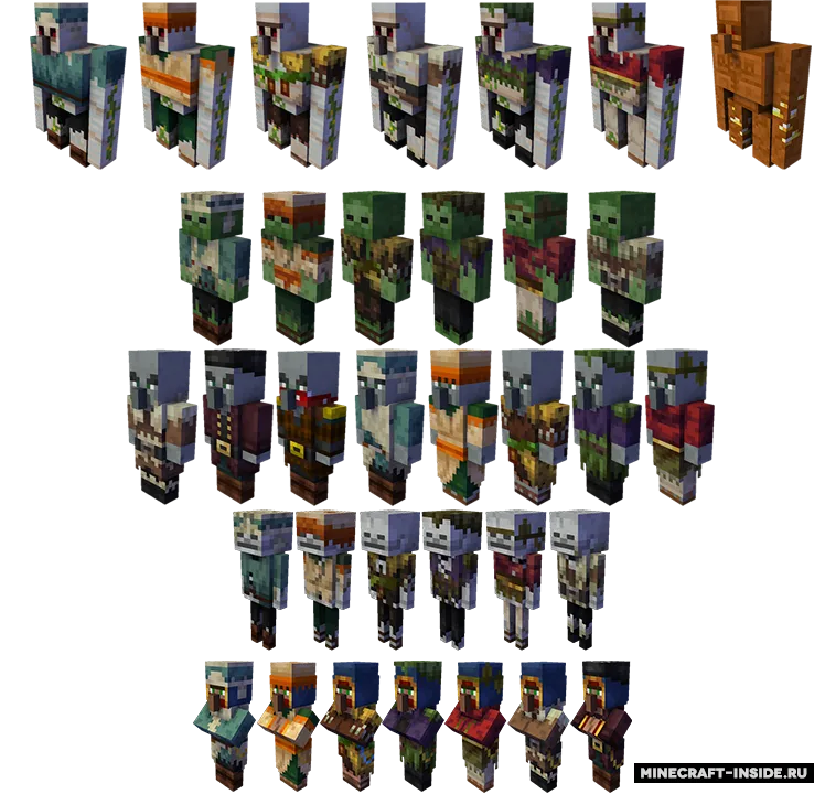 Random mobs resource-pack — Minecraft resurs pak, rasm 6