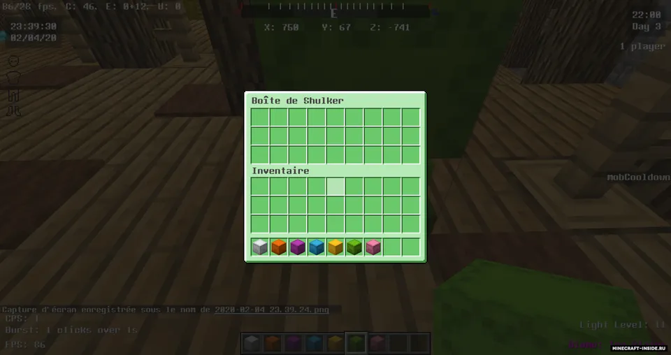 Colored Shulker GUI — Minecraft resurs pak, rasm 4