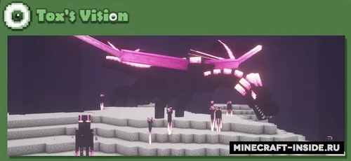 Tox's Vision — Minecraft resurs pak, rasm 1