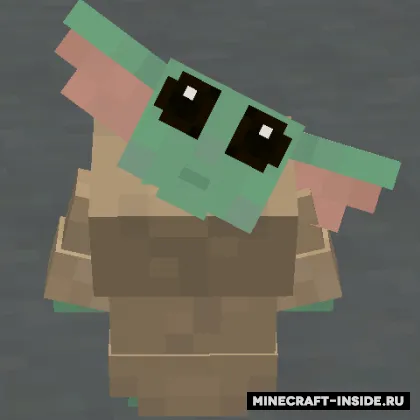 Star Wars Mandalorian The Child — Minecraft resurs pak, rasm 1