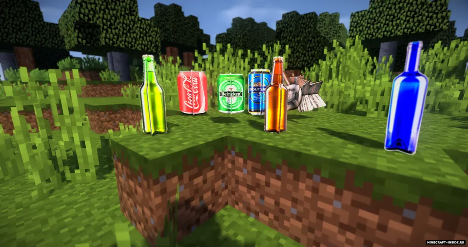 Bomj hayoti - tekstur-pak — Minecraft resurs pak, rasm 3