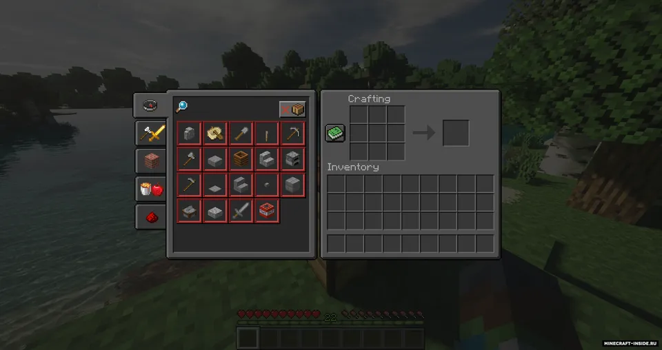 Default Dark Mode — Minecraft resurs pak, rasm 6
