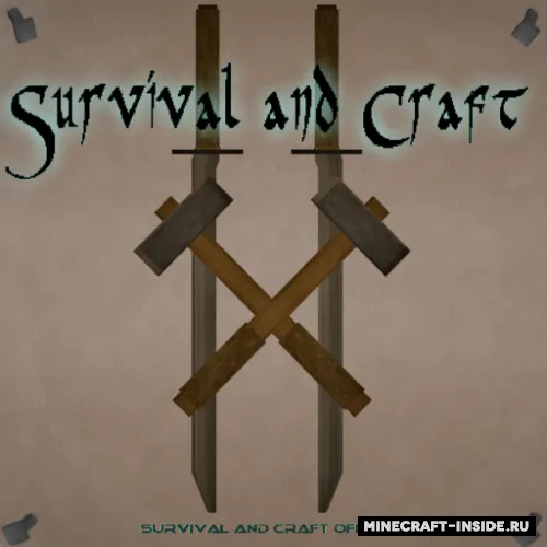 Survival and Craft — Minecraft resurs pak, rasm 1