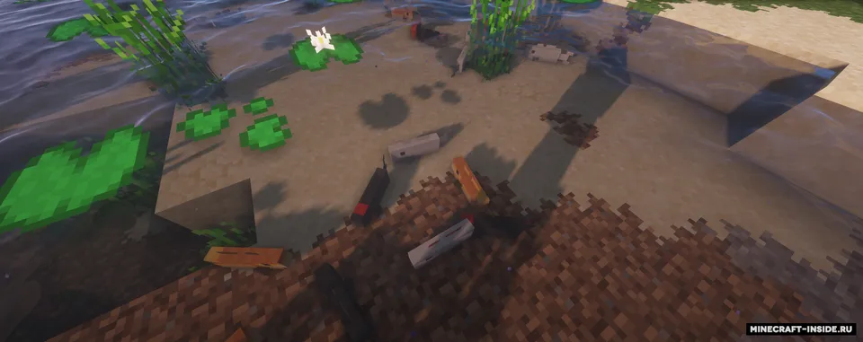 Enchanced Biome: River & Pond — Minecraft resurs pak, rasm 4