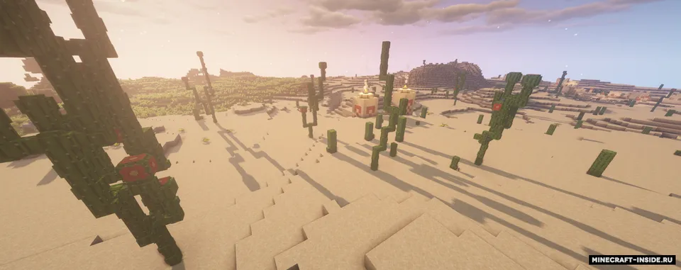 Enchanced biomes: Desert — Minecraft resurs pak, rasm 2