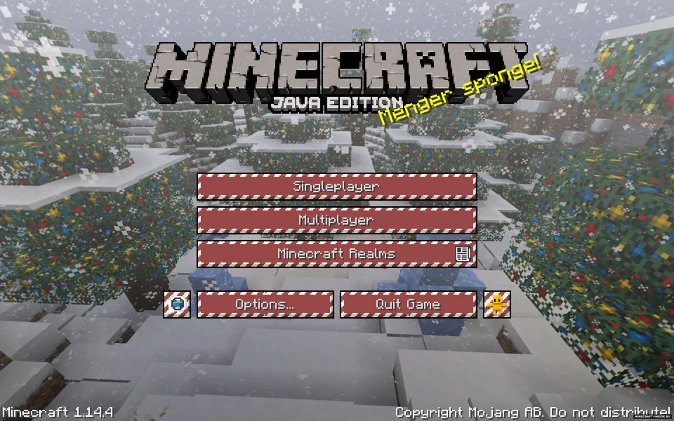 New Default-Style Christmas — Minecraft resurs pak, rasm 3