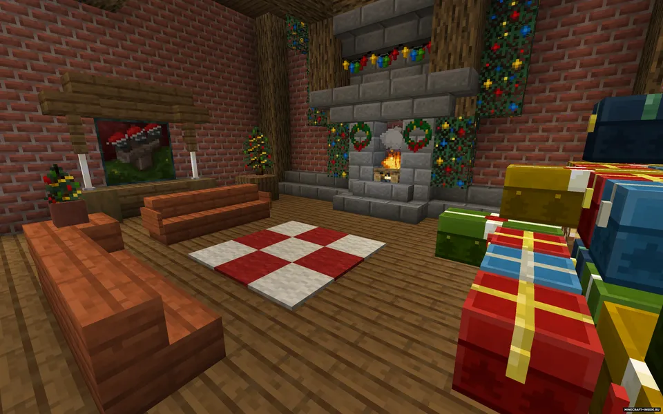 New Default-Style Christmas — Minecraft resurs pak, rasm 6