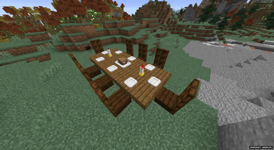 Autumn Aura — Minecraft resurs pak, rasm 2