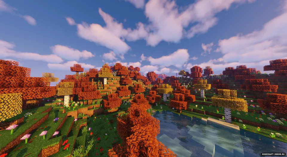 Autumn Aura — Minecraft resurs pak, rasm 3