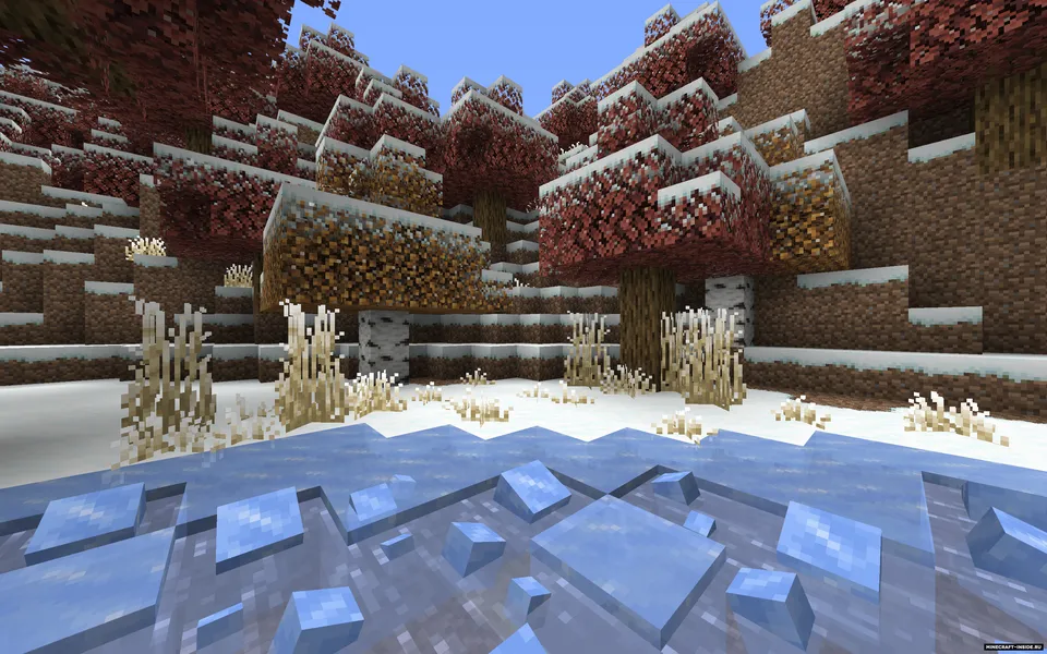 Default-Style Winter — Minecraft resurs pak, rasm 2