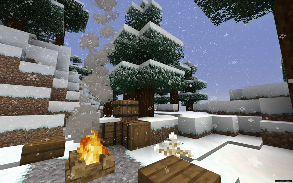 Default-Style Winter — Minecraft resurs pak, rasm 3