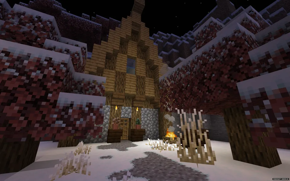 Default-Style Winter — Minecraft resurs pak, rasm 4