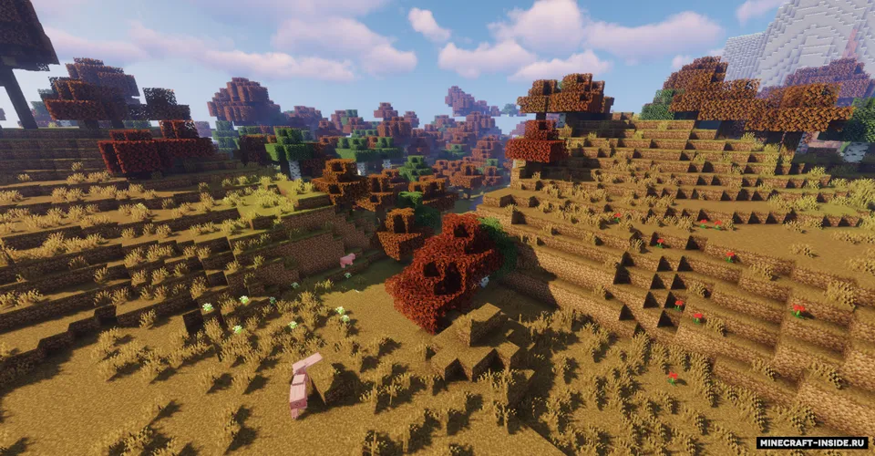 Autumn Default — Minecraft resurs pak, rasm 2
