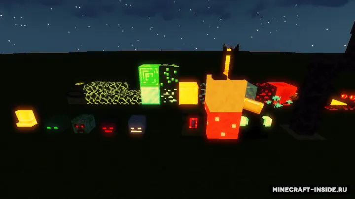 Glowing Textures — Minecraft resurs pak, rasm 4