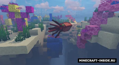 Squids 101 — Minecraft resurs pak, rasm 1
